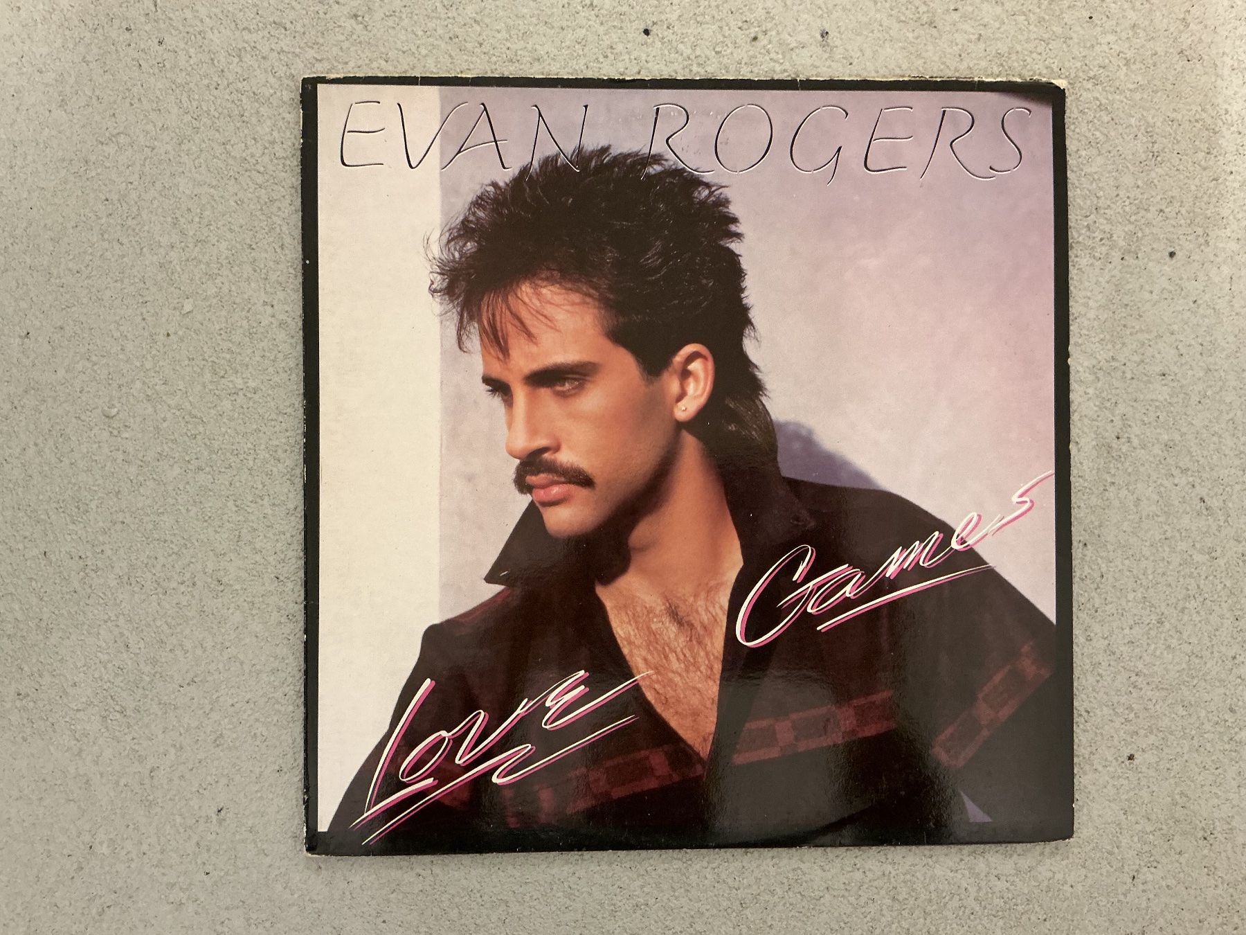 Schallplatten: Evan Rogers LP - Love Games – Gebraucht aus Winterthur von Tumko-Vinyl