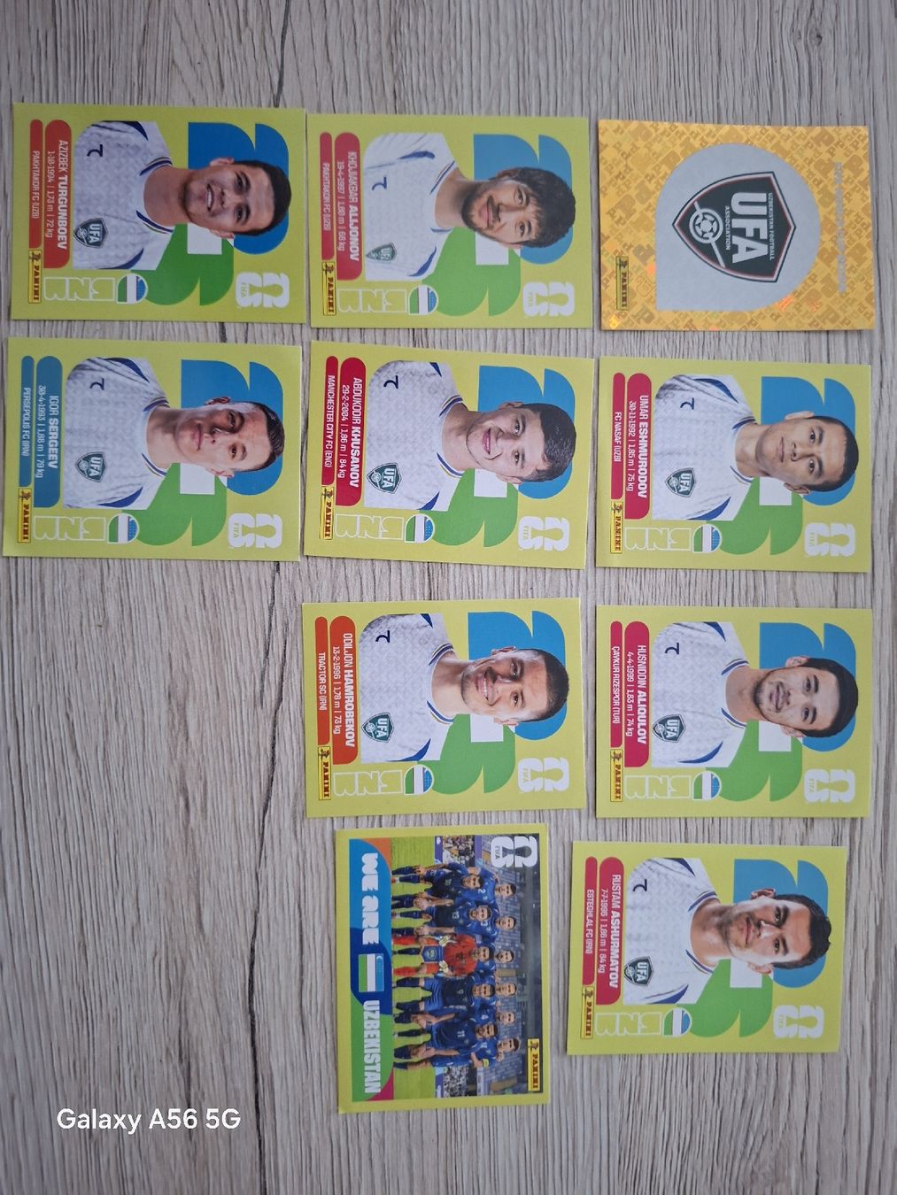 Panini Carte collezionabili: panini uzb – Nuovo e nell'imballaggio originale da Vionnaz venduto da NMNB 1