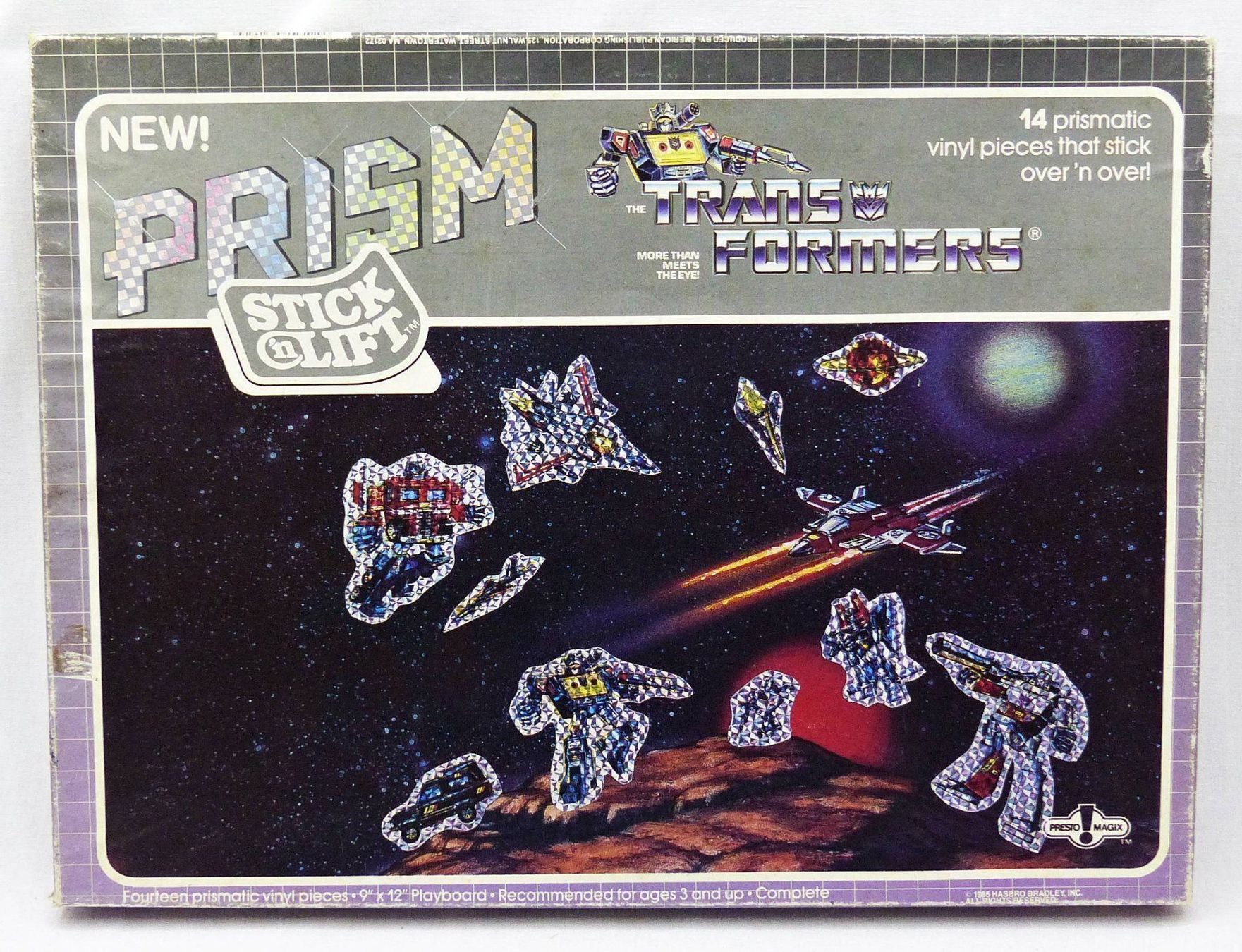 Giochi: THE TRANSFORMERS PRISMATIC STICK N LIFT 1985 – Usato da Lugano venduto da YouWantUS