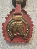 Pferdegeschirr Leder mit Messingbeschlägen gebraucht