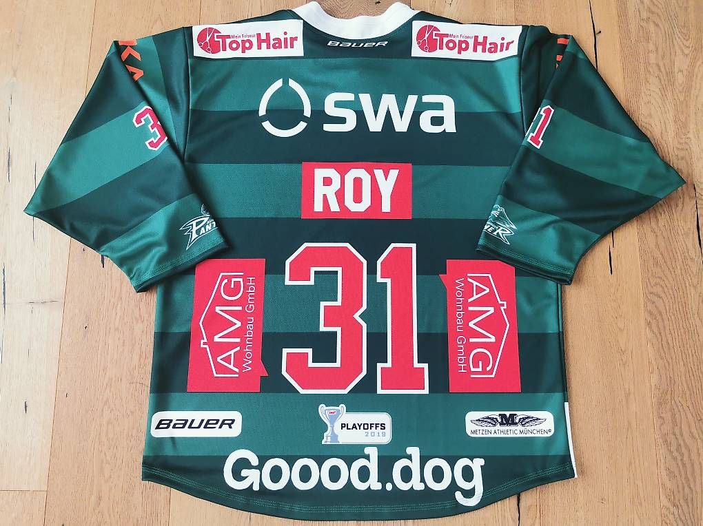 Leibchen & Hosen: Augsburger Panther Eishockey Trikot Roy – Gebraucht aus Chur von Hoppchur_83 1