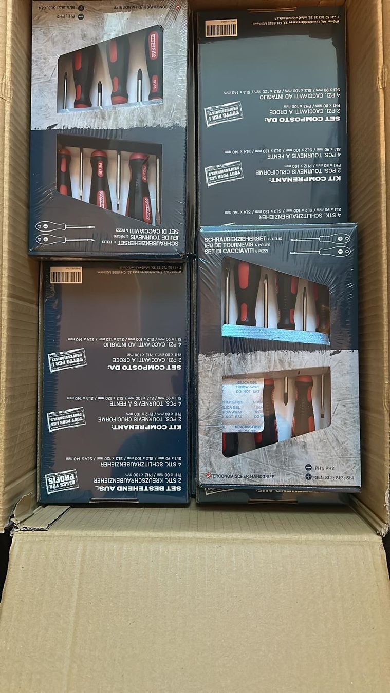 Tutti gli attrezzi: PROFI Schraubenzieher-Set 6-teilig // NEU – Nuovo e nell'imballaggio originale da Dübendorf venduto da zue_jz2m
