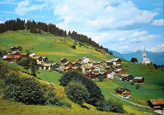 Cartoline postali: LADIR (Bündner Oberland) – Usato da Jona venduto da philajona