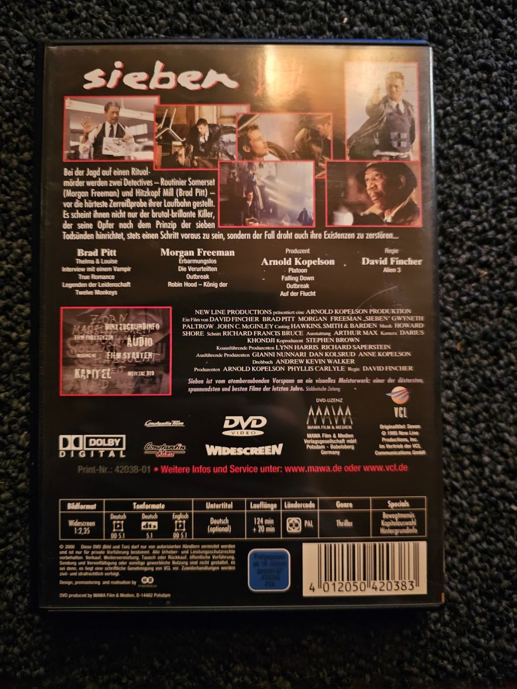 Tutti i DVDs: SIEBEN (14378) – Usato da Ruswil venduto da M71 1