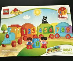 LEGO DUPLO 10847 Zahlenzug – Zählen lernen – komplett