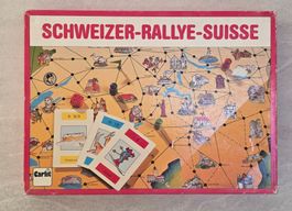 Schweizer Rallye-Suisse, Reisespiel, Brettspiel, komplett