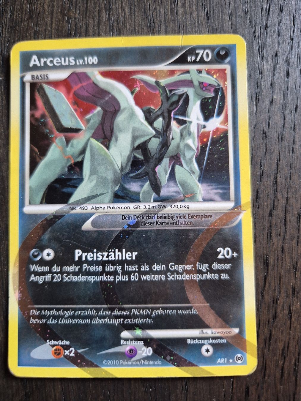 Pokémon Carte collezionabili: Pokemon - Arceus AR 1&2 holo – Usato da Subingen venduto da mattkum 2