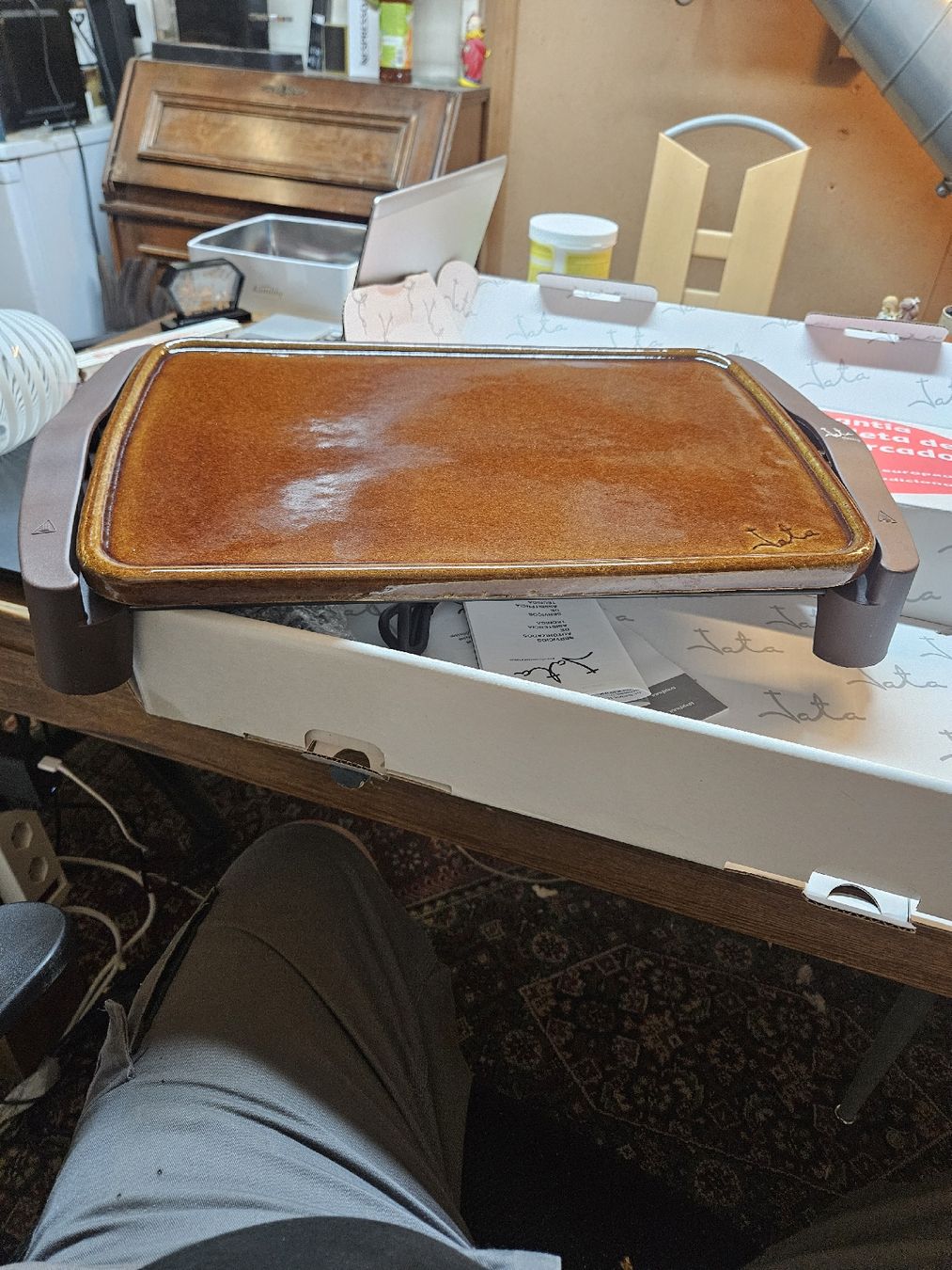 Griglie: Jata Electro Grill Terracotta Magic neu (D) – Nuovo e nell'imballaggio originale da Rorschach venduto da TimelessTrading