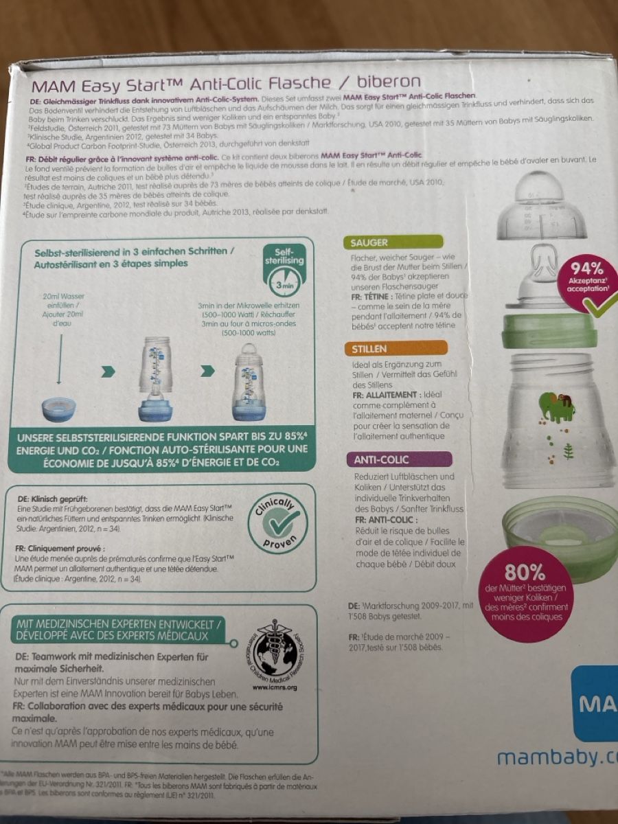 Mam Accessori per l’allattamento: Doppelmilchpumpe MAM – Usato da Bronschhofen venduto da cm65 3