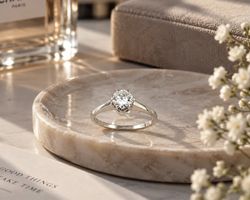 MEISTER, Wollerau, Diamant - Solitärring,  0,57 ct