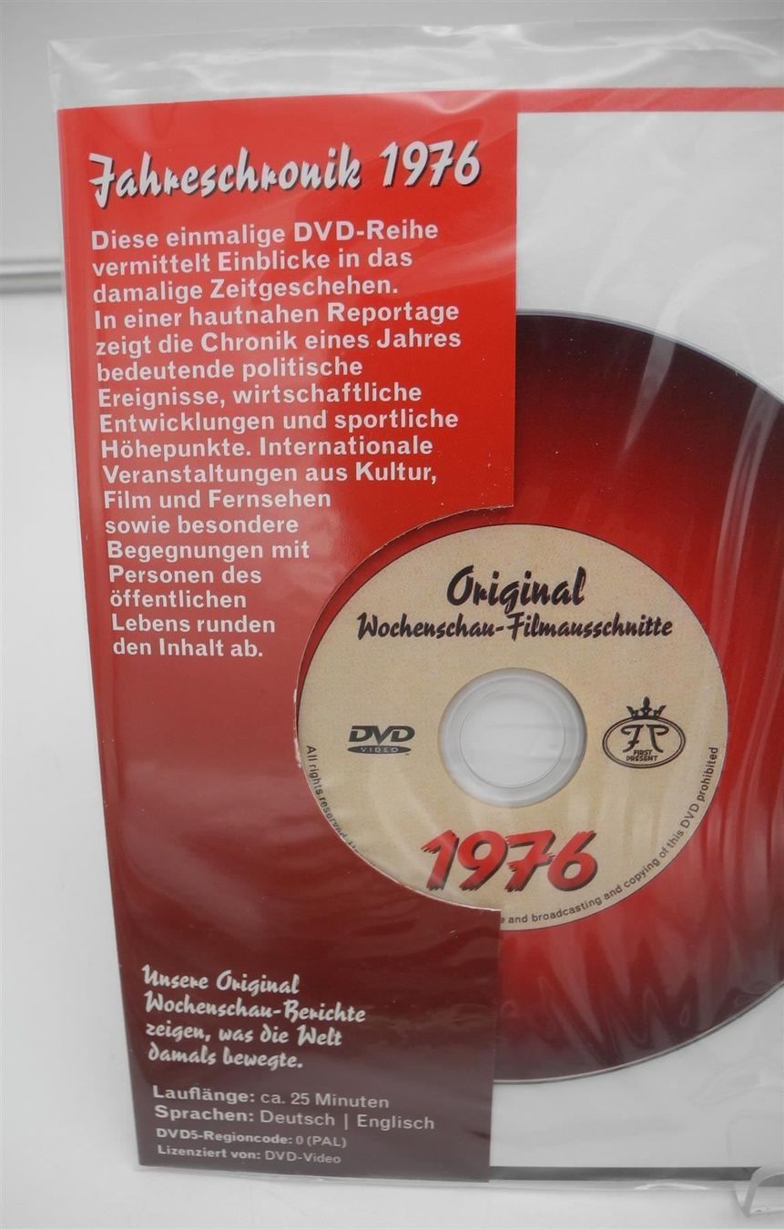 Karten: Geburtstagskarte mit CD, Jahr 1976 – Neu und originalverpackt aus Kottwil von Crazyrolf 2