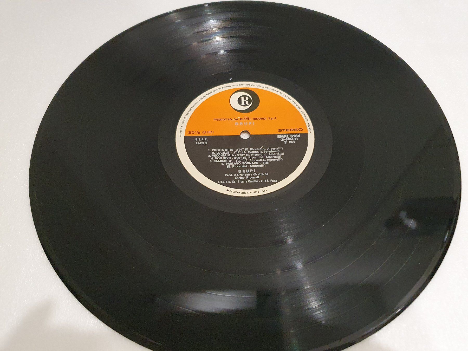 Dischi in vinile: Drupi – Drupi – Usato da Uster venduto da Vinyl-Leidenschaft 5