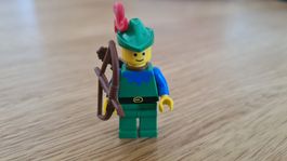 Vintage  Lego Castle Forestman Blue/ Blau Minifigure 90er