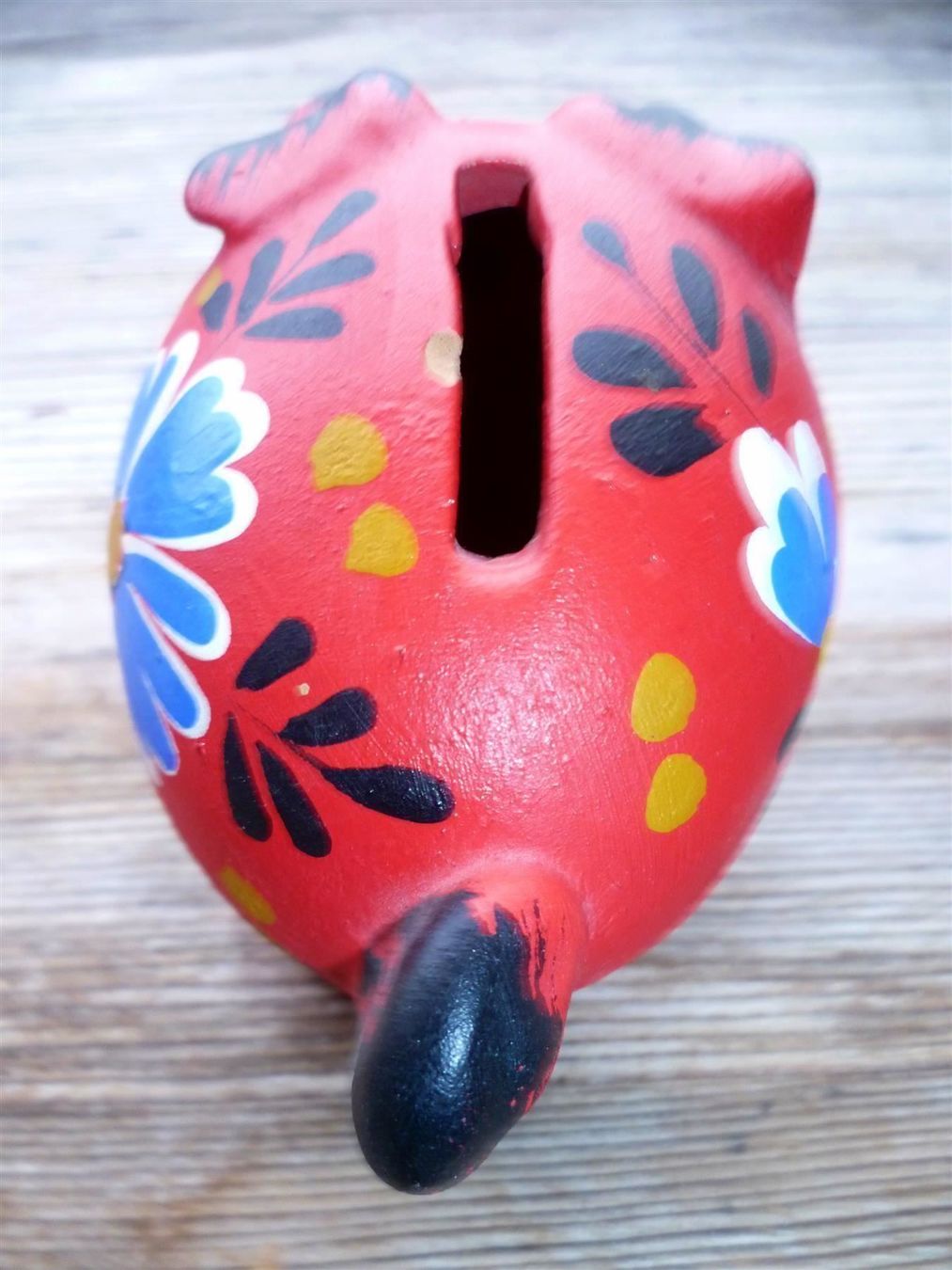 Spardosen: Sparsäuli Porzellanschwein rot – Gebraucht aus Aarau von Rdodger 5