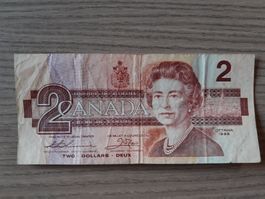 Banknote Kanada, 2 Dollar, 1986