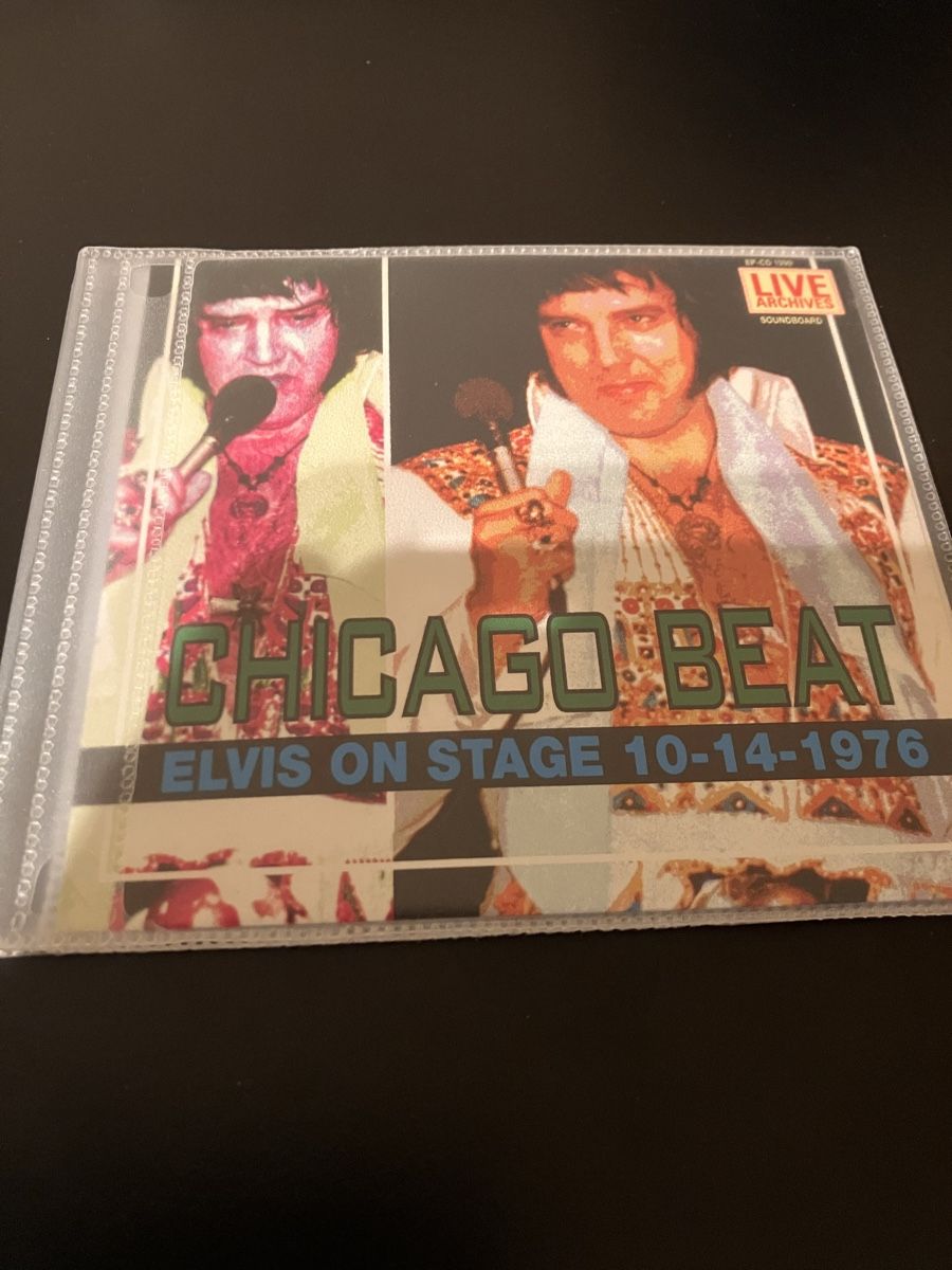 CDs: Elvis Presley Chicago Beat Live CD 14.10.1976 – Gebraucht aus Füllinsdorf von Elvissven