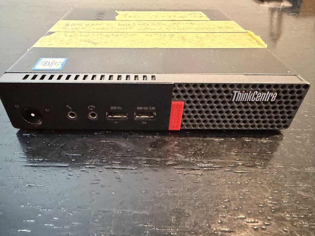 Lenovo PC: Lenovo ThinkCentre m910q – Usato da Felsberg venduto da Peter.jurga