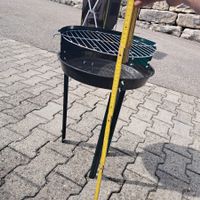 Barbecue à charbon rond compact - Idéal été! ☀️🔥 Grill