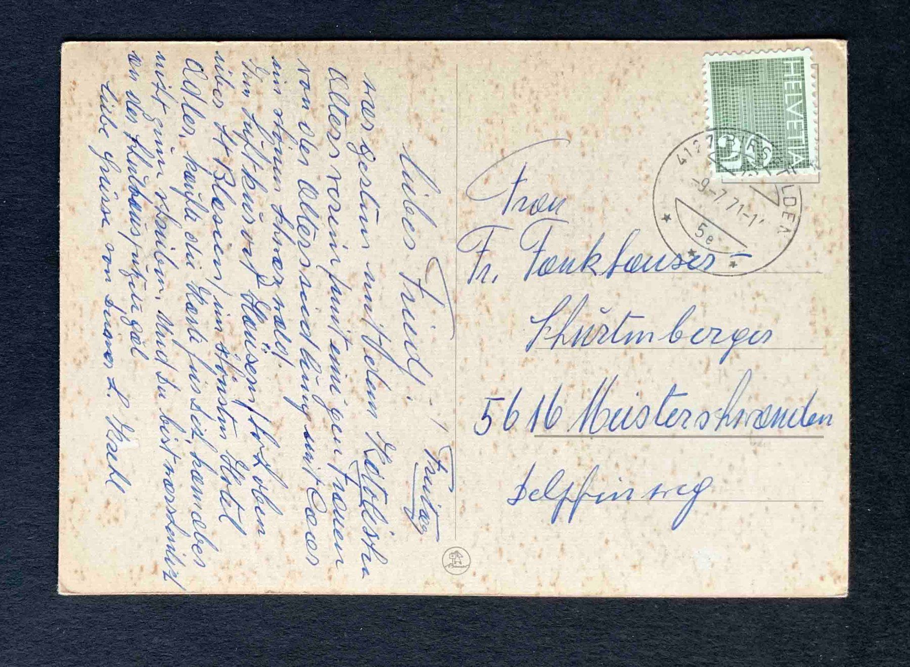Cartoline postali: AK O Schwarzwald o Heimat – Usato da Goldau venduto da artelier1 1