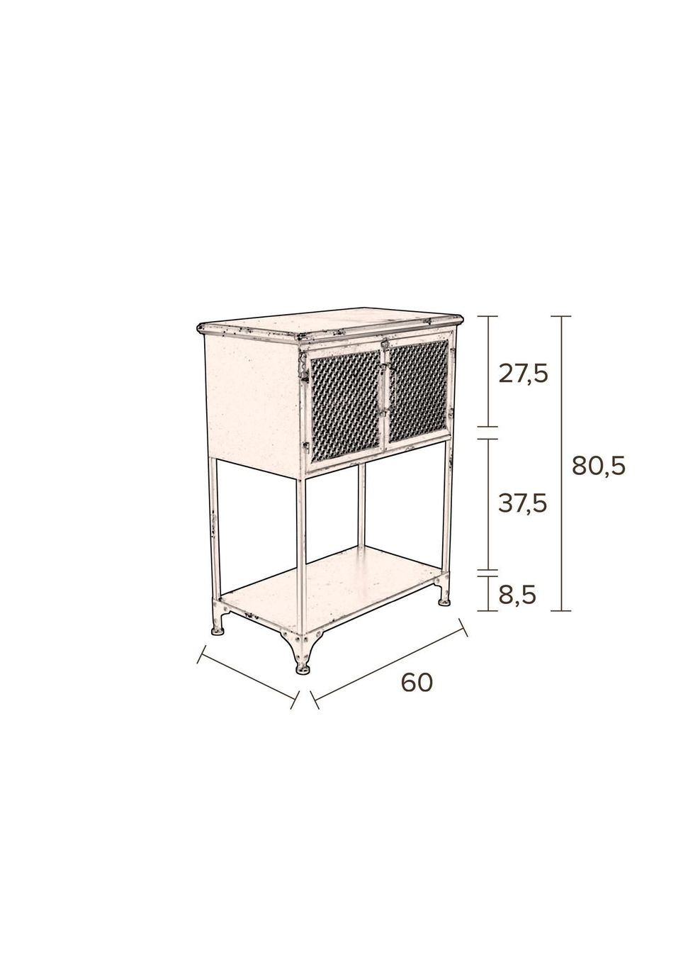 Schränke: Barschrank Schrank DENVER Industrial – Neu und originalverpackt aus Kirchdorf BE von MeinMoebelstueck 8