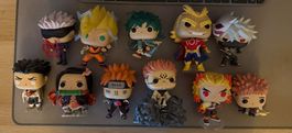 Funko Pop! Anime-Kollektion | 11 Figuren | Originalboxen