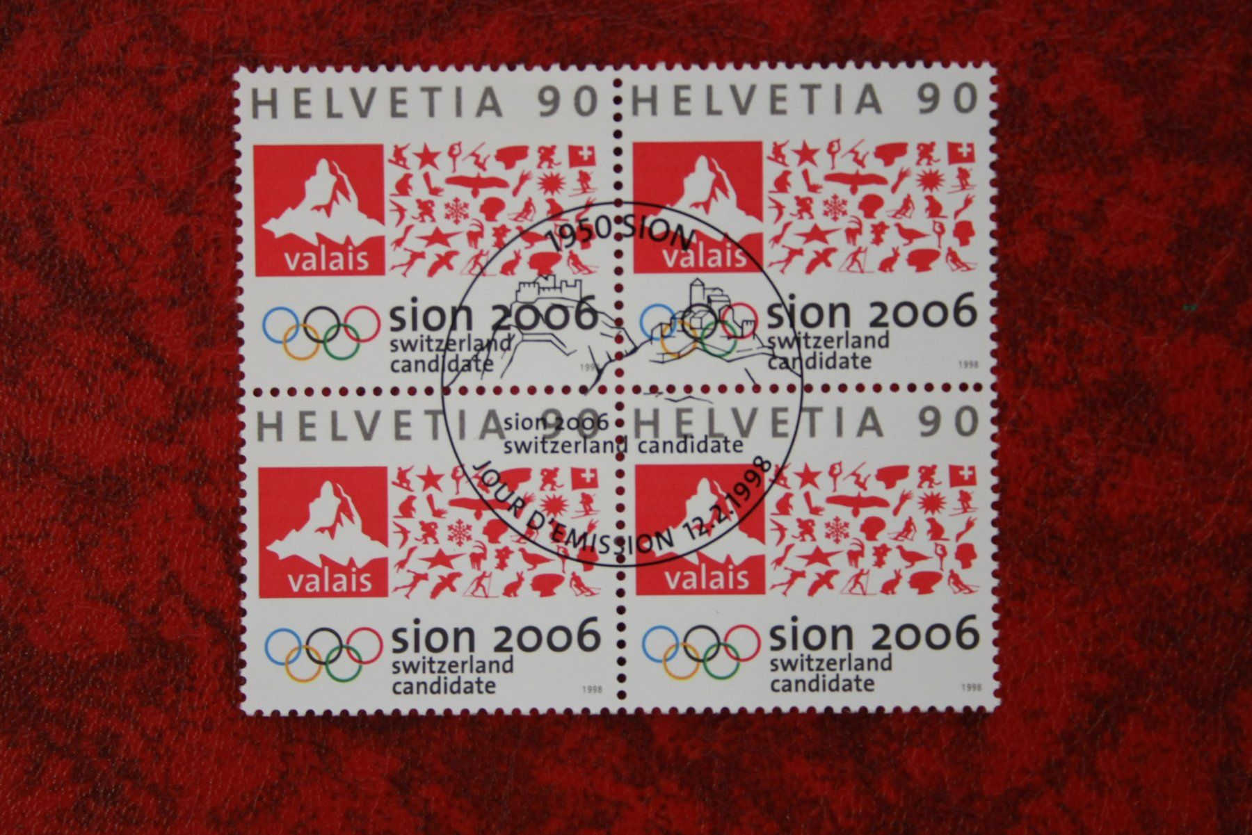 Tous les timbres: 1998:939  Et. mit Gummi – Neuf (Voir description) à Deitingen par Lglobi