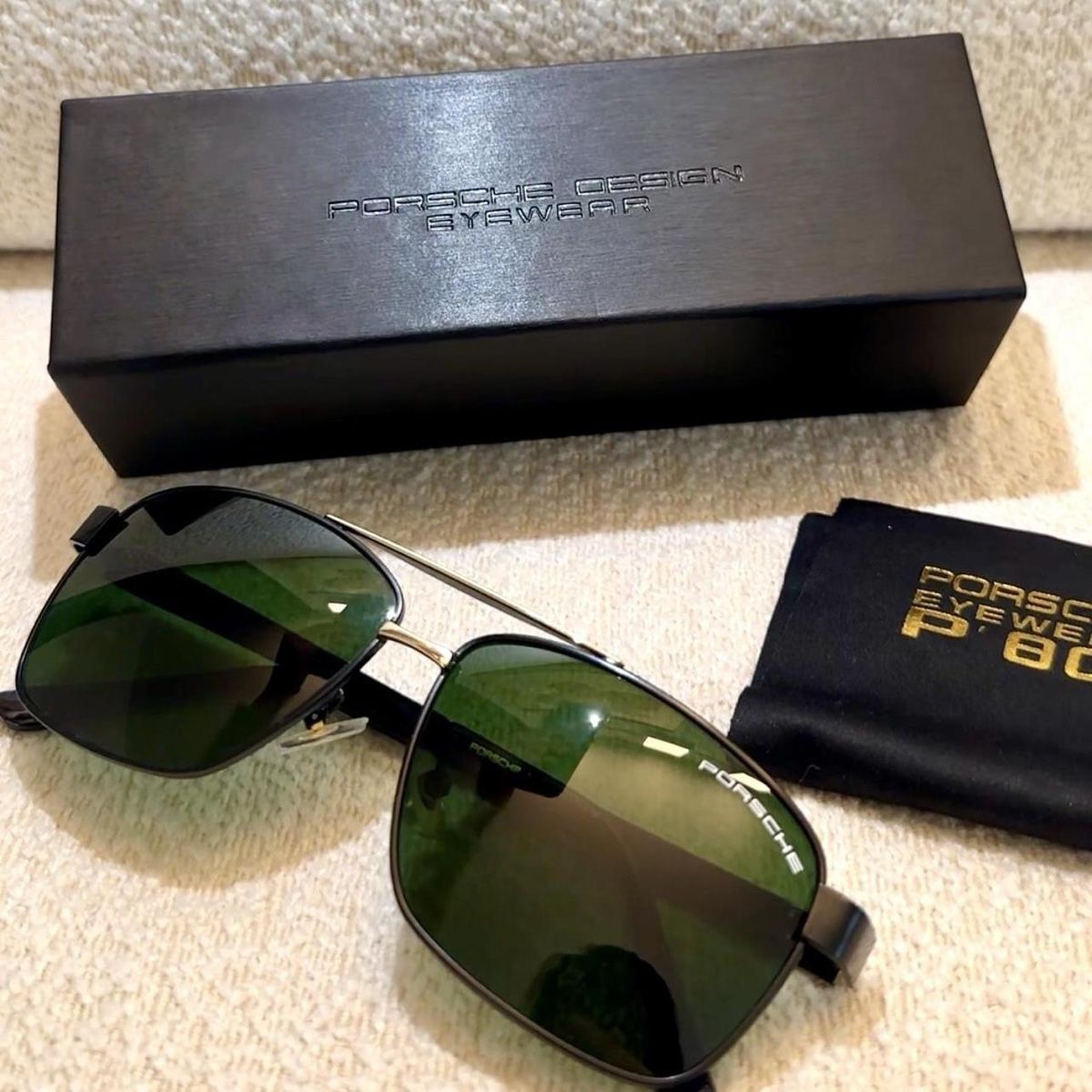 Porsche Occhiali & Lenti: PORSCHE DESIGN SUNGLASSES TITANIUM FULL BOX – Nuovo e nell'imballaggio originale da Châtelaine venduto da tri_n7qp 4