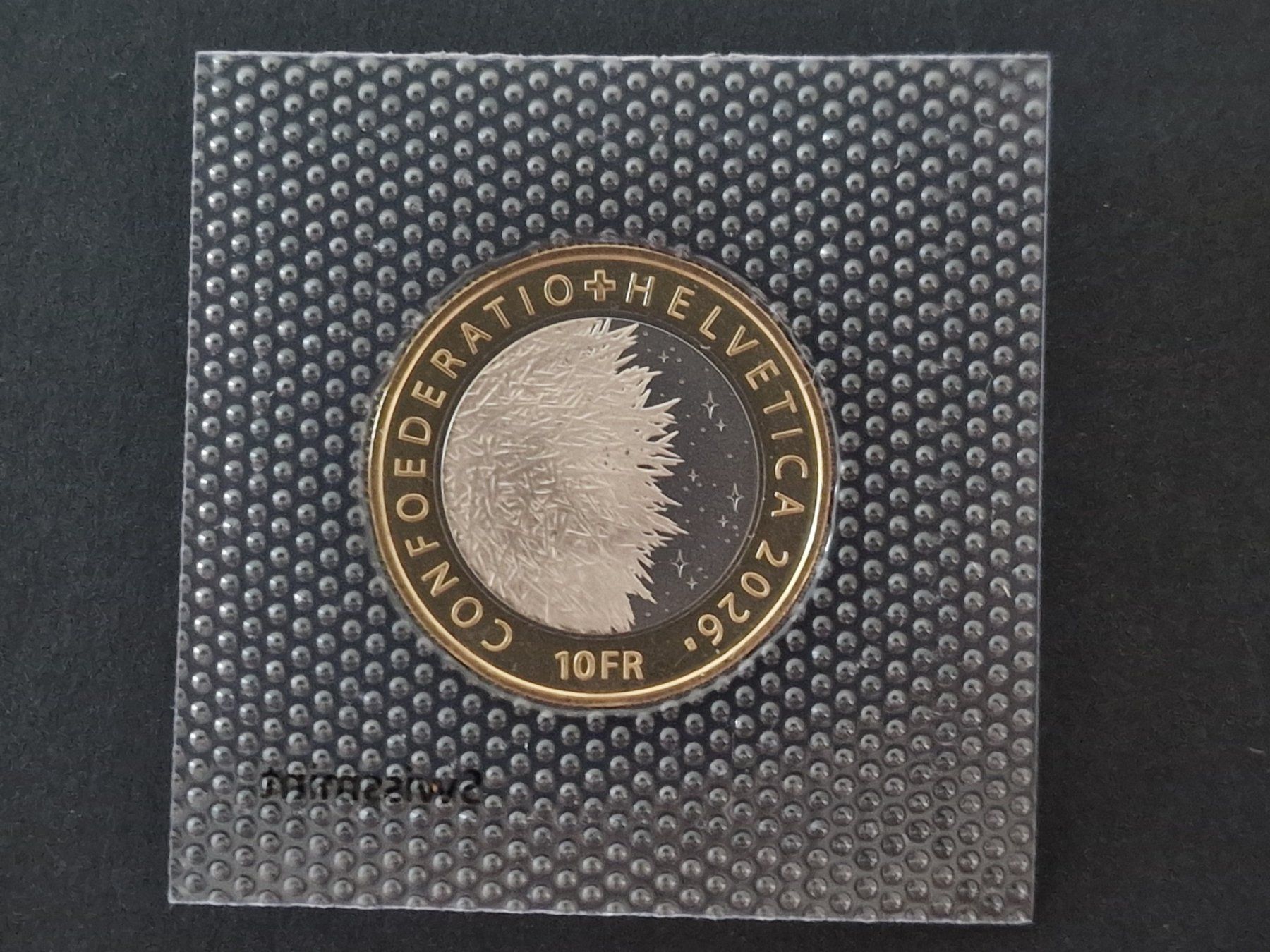 Alle Münzen: CHF 10.- commémorative 2026 - Hérisson - Igel – Neu und originalverpackt aus Bouveret von psv01 1