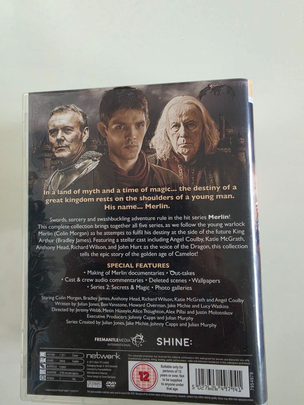 Tutti i DVDs: Merlin Complete Collection (27 Disk set) Englisch – Usato da Choex venduto da the_designer 1