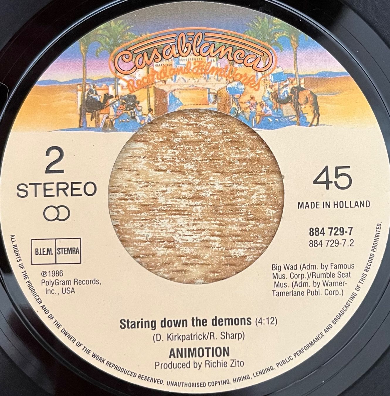 Schallplatten: ANIMOTION - I WANT YOU – Gebraucht aus Bussigny von vinyl-pas-cher 3