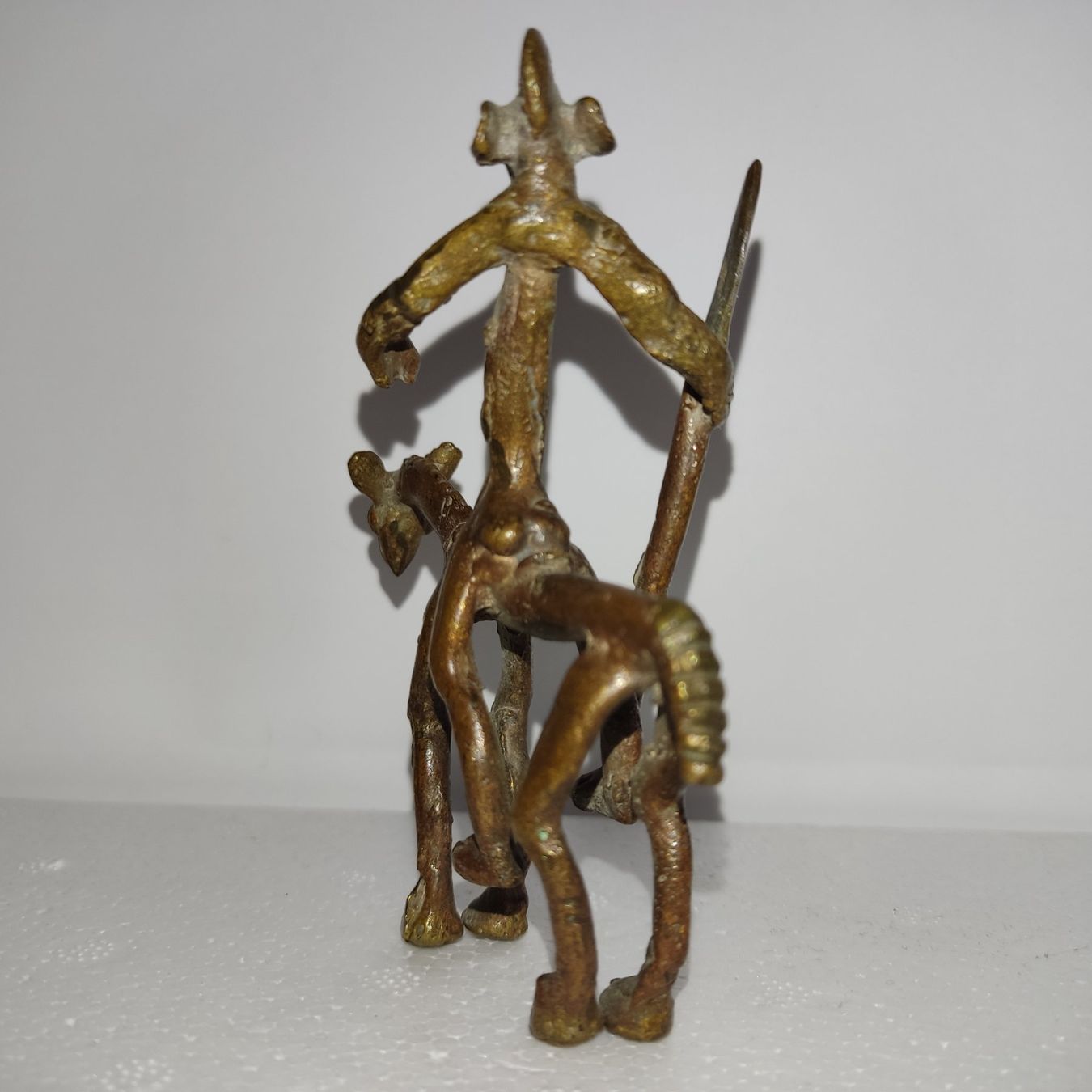 Statuette: Dogon Reiter Figur, 10 cm Hoch – Usato da Rieden SG venduto da res1291 2