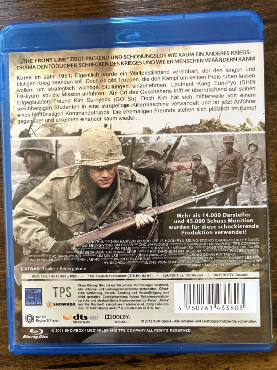 Tutti i DVDs: The Front Line BluRay – Usato da Glarus venduto da Jhuber78 1