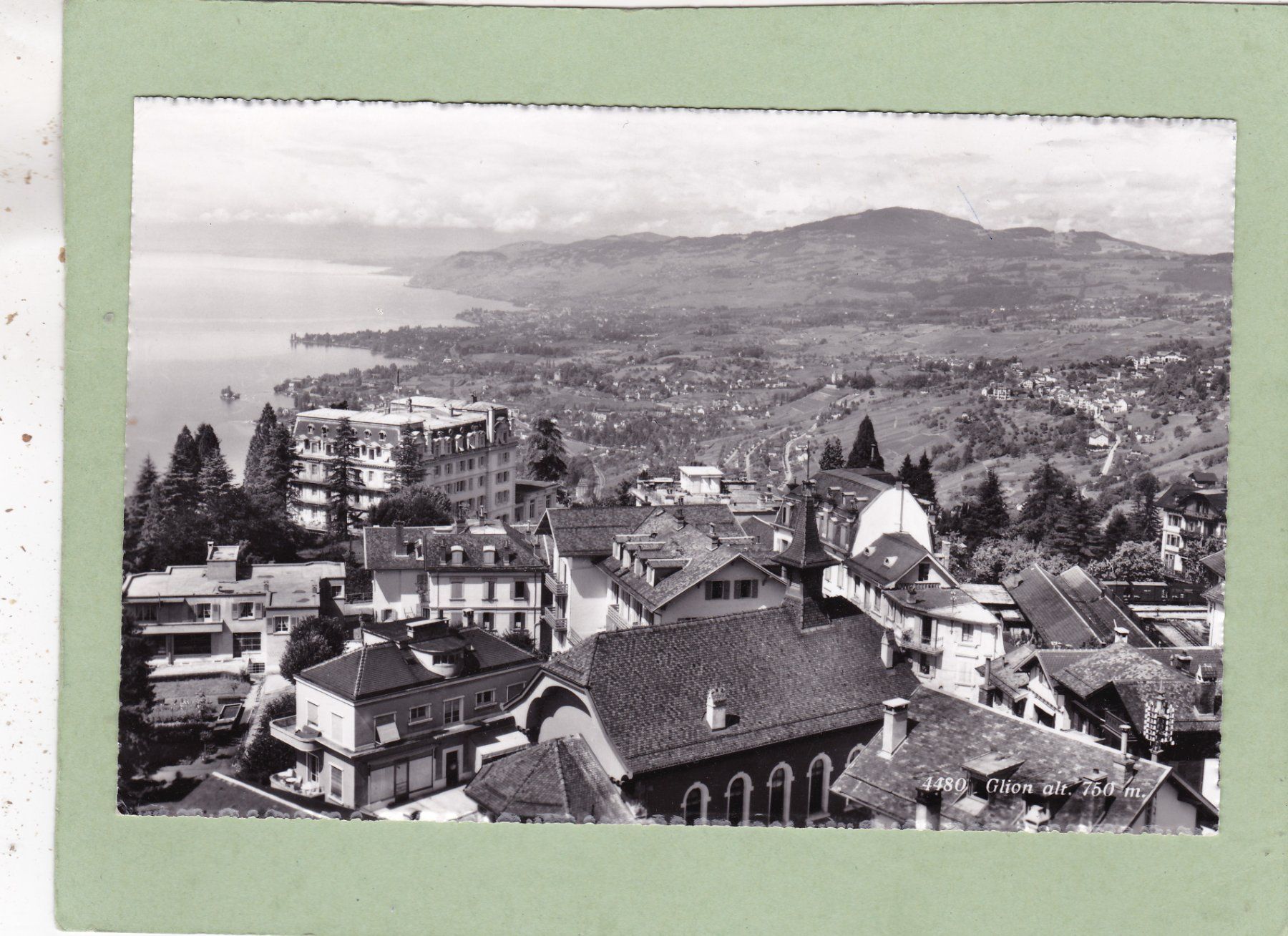 Cartoline postali: Glion 1958 – Usato da Herisau venduto da Lisegrat2008