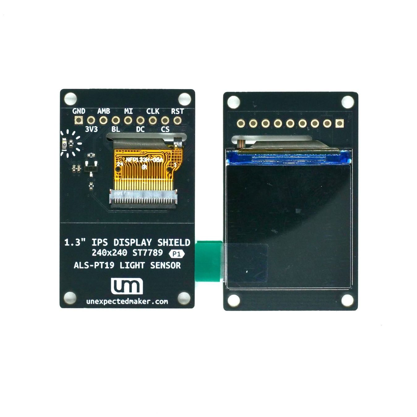 Elektronikbauteile: LCD 1.3 Display Shield von unexpected maker (NEU) – Neu und originalverpackt aus Veltheim AG von Mibib