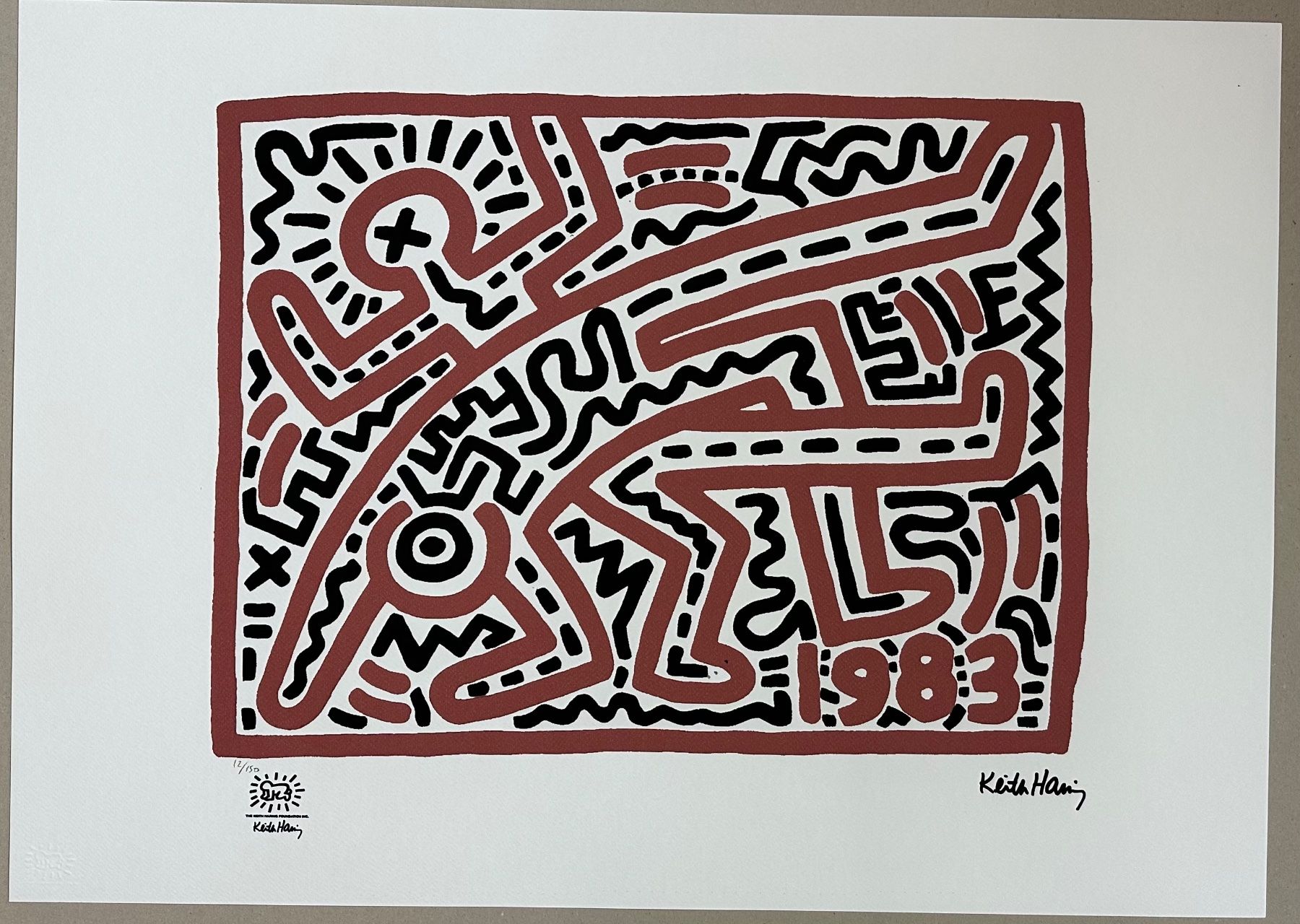 Foto & Immagini: Keith Haring: Untitled, POP Art 12/150 – Nuovo (secondo la descrizione) da Meilen venduto da Smgdesign