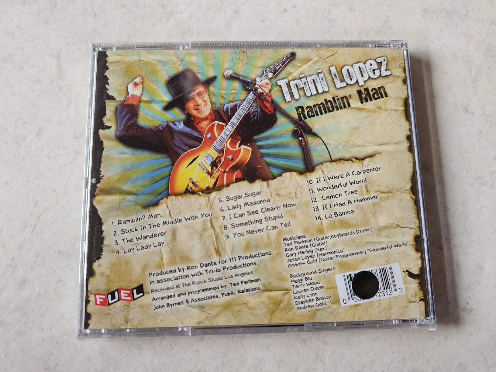 CD: Trini Lopez  -  Ramblin Man  /  Fabrikneu – Nuovo e nell'imballaggio originale da Schneisingen venduto da backstore24 1