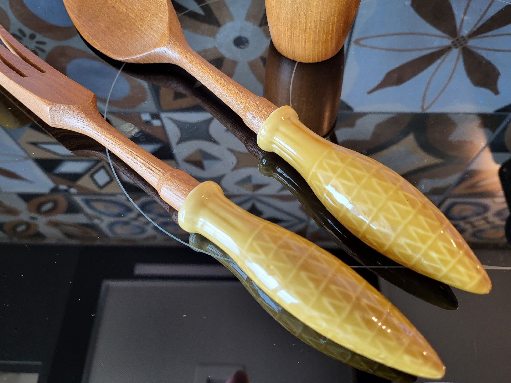 Set di posate: Ensemble à salade scandinave de 1967 – Usato da Vevey venduto da oldiz 7