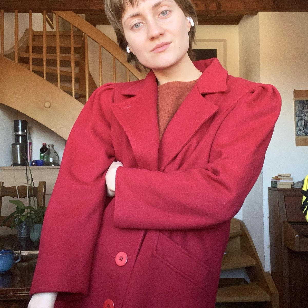 Cappotti: Incredible red wool vintage coat – Nuovo (secondo la descrizione) da Bern venduto da alexjop 2