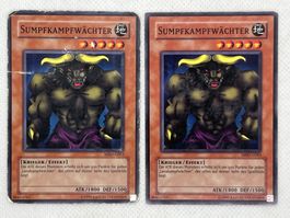 2x Sumpfkampfwächter Yu-Gi-Oh Karte MRD-G063 Sammelkarte!