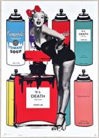 Death NYC Ed Pop Art Druck " Warhol hot Marilyn Monroe