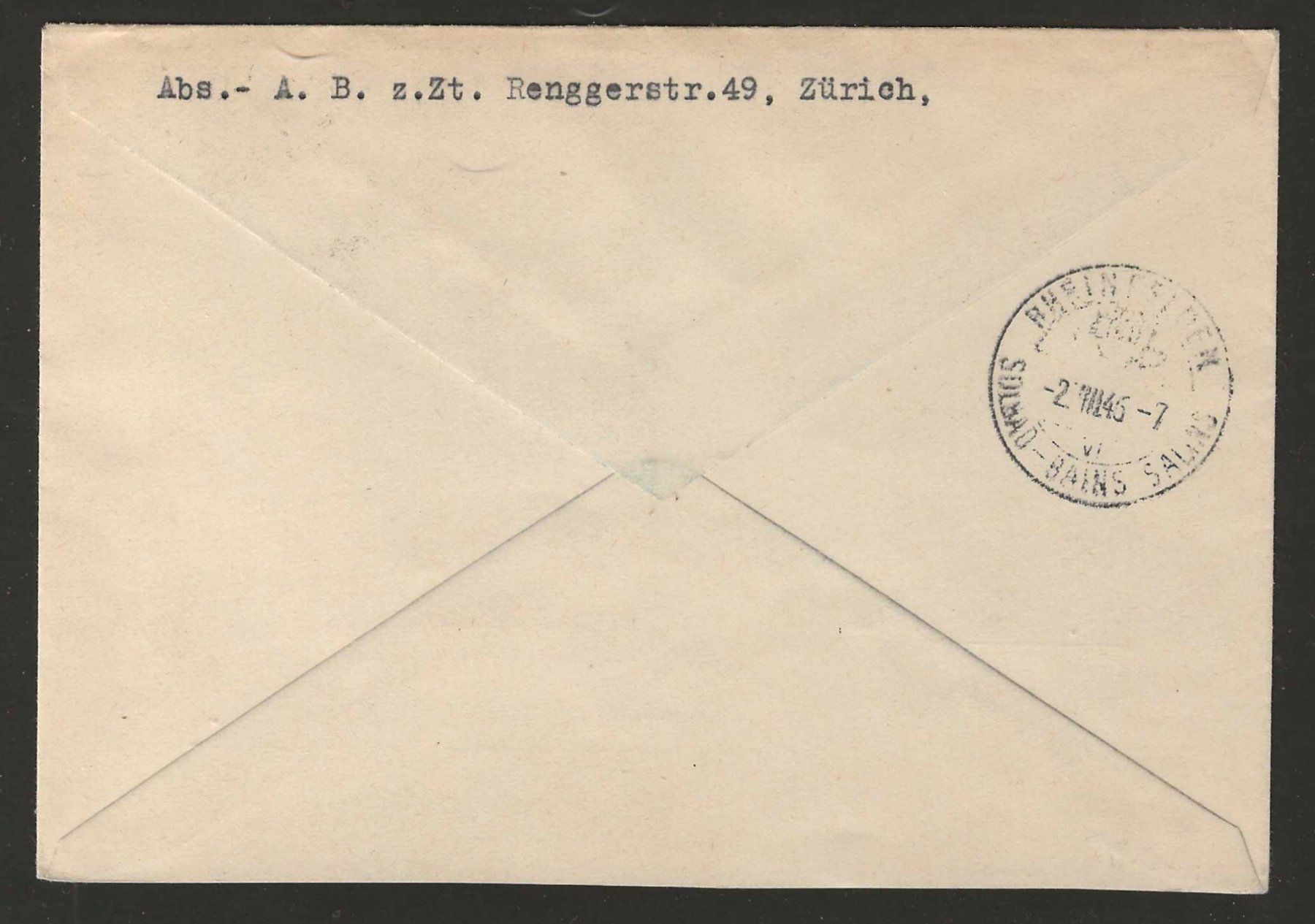 Tutti i francobolli: 1946 : Pro Patria B33 im VB auf R-Express Brief – Usato da Gümligen venduto da Geniusbuy 1