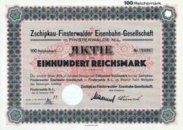 Zschipkau-Finsterwalder Eisenbahn-Gesellschaft - 1928