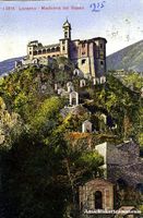 Locarno - Madonna del Sasso Litho + 1915