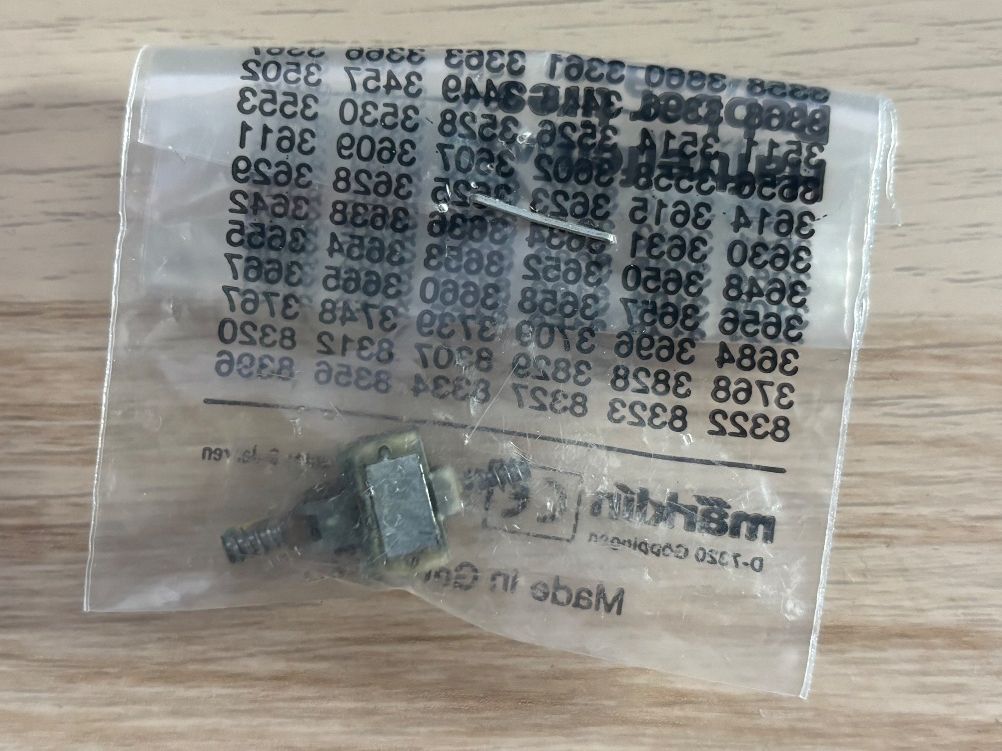Märklin Modellini di ferrovie: Kiste mit Spur Z Klein Teilen – Usato da Arbon venduto da jme_6v5s 3