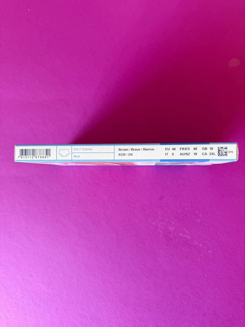 Sloggi Altra biancheria intima: SLOGGI Cotton, Slip Midi, Grösse 46, Farbe Braun – Nuovo e nell'imballaggio originale da Rudolfstetten venduto da gst_g7xl 1
