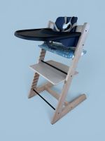 Stokke® Tripp Trapp inkl. Babyset, Kissen, Tray & Gurt