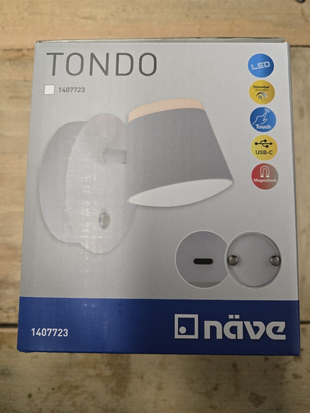 Lampen: Trendige wandleuchte - schwarz USB C magnetisch, dimmbar – Neu und originalverpackt aus Lüchingen von Mx1975 1