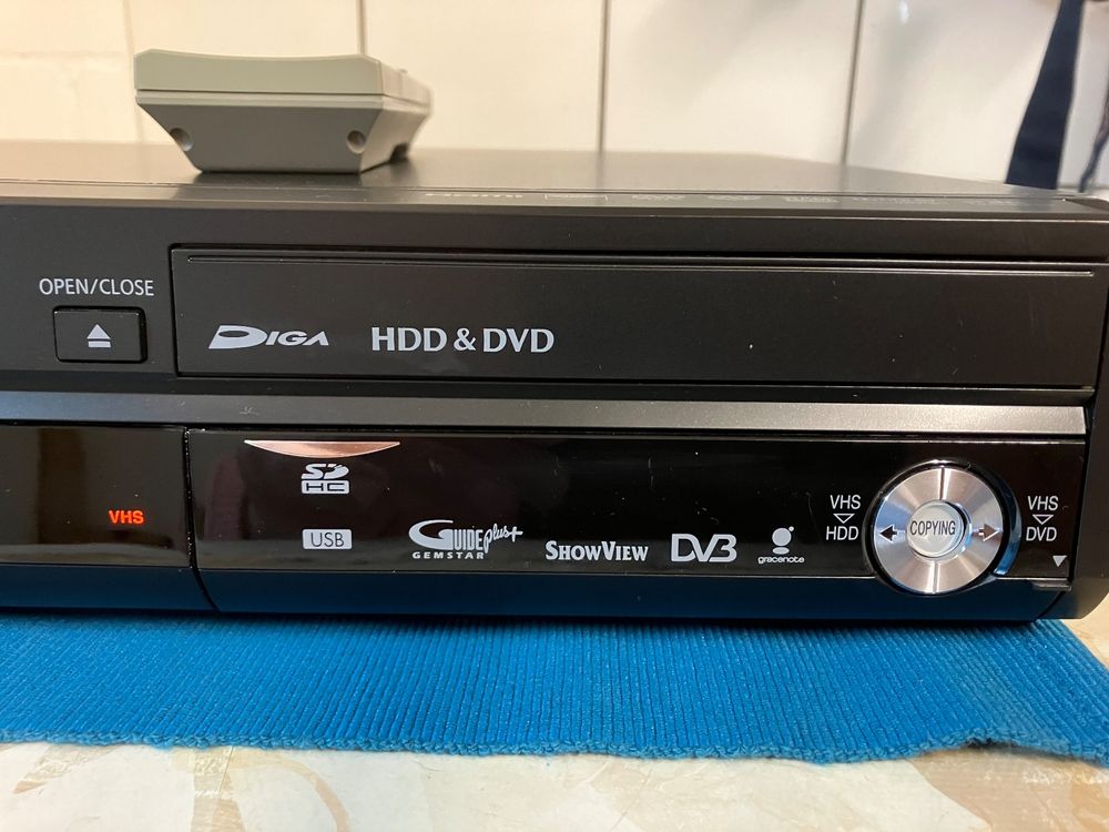 Panasonic Dmr Ex V Vhs Hdd Dvd Recorder Kaufen Auf Ricardo