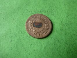 Schweiz 1851,  1 Rappen