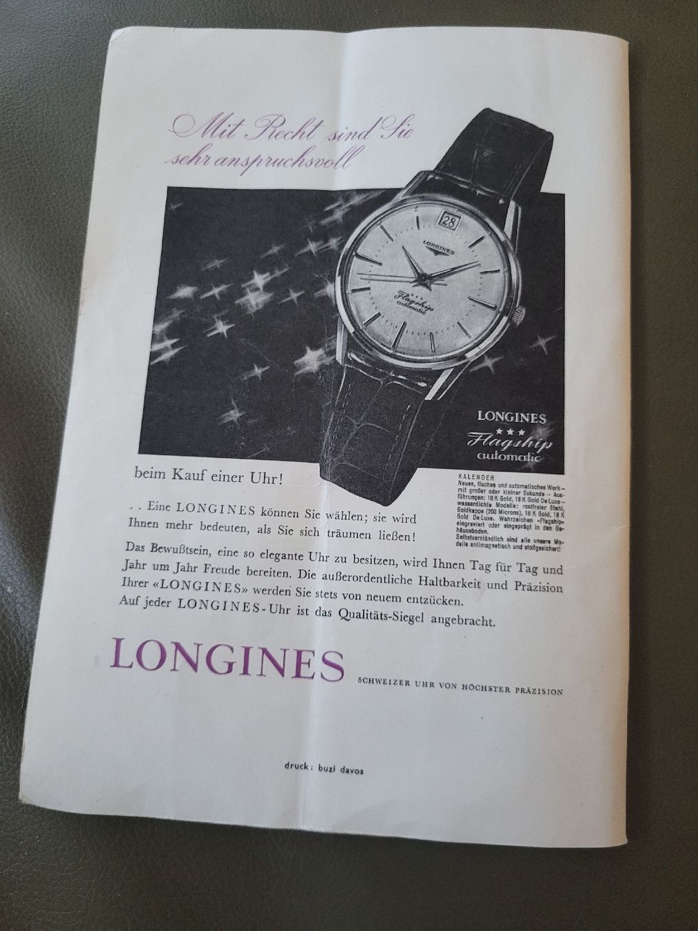 Documents: Spengler Cup Programm 1961 Hockey Club Davos  – D'occasion à nunningen par mic_88k2 5